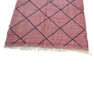 Pink Modern Moroccan Rug