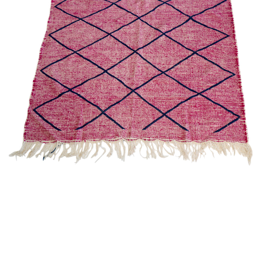 Pink Beni Ourain Rug