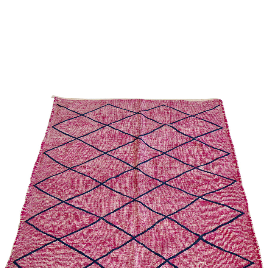 Pink Beni Ourain Rug