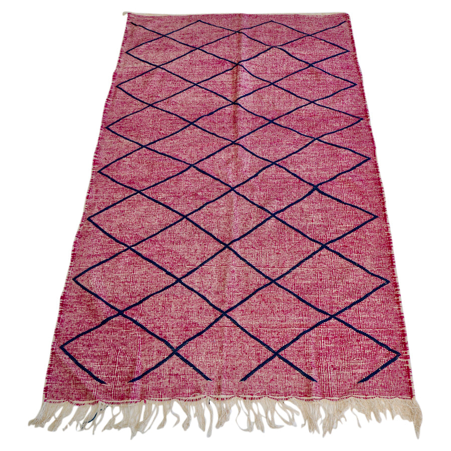 Pink Beni Ourain Rug